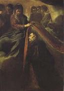 Diego Velazquez La Vierge imposant la chasuble a saint IIdefonse df02) oil